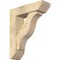 Ekena Millwork Funston Slat Rough Sawn Bracket w/ Offset Brace, Douglas Fir, 6"W x 20"D x 24"H BKT0604X20X24FST06RDF - alternate 1